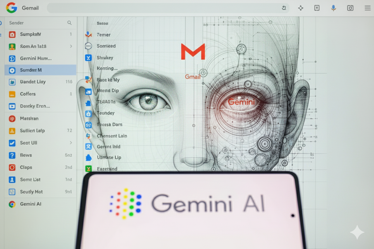 Gemini AI Deep Research interface