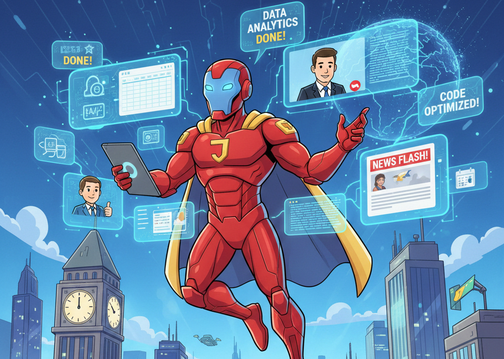 Jarvis AI Agent interface